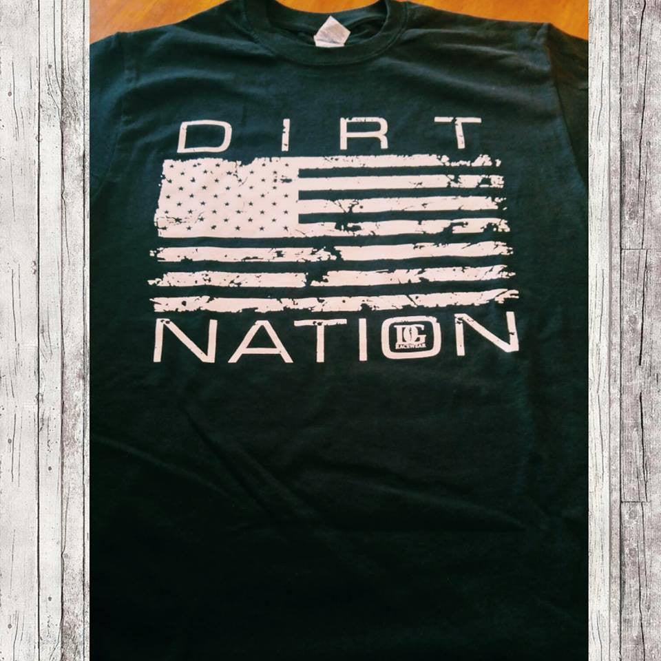 Dirt Nation Patriotic Racing T Shirts